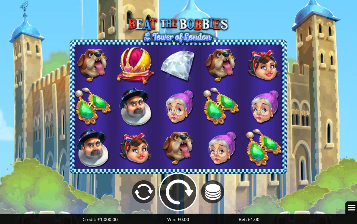 Beat the Bobbies at the Tower of London: image of main menu