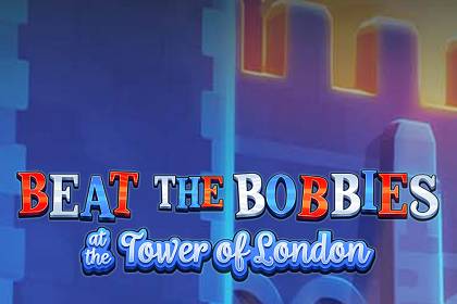 Beat the Bobbies at the Tower of London Online Slot Logo