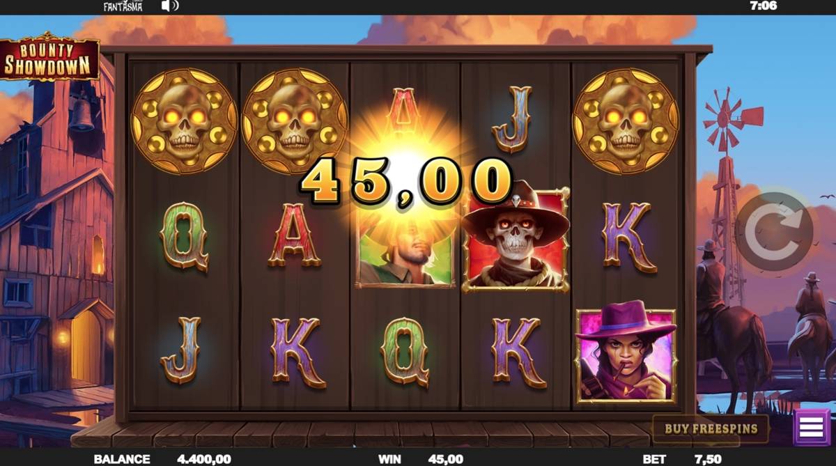 Bounty Showdowm: image of winning