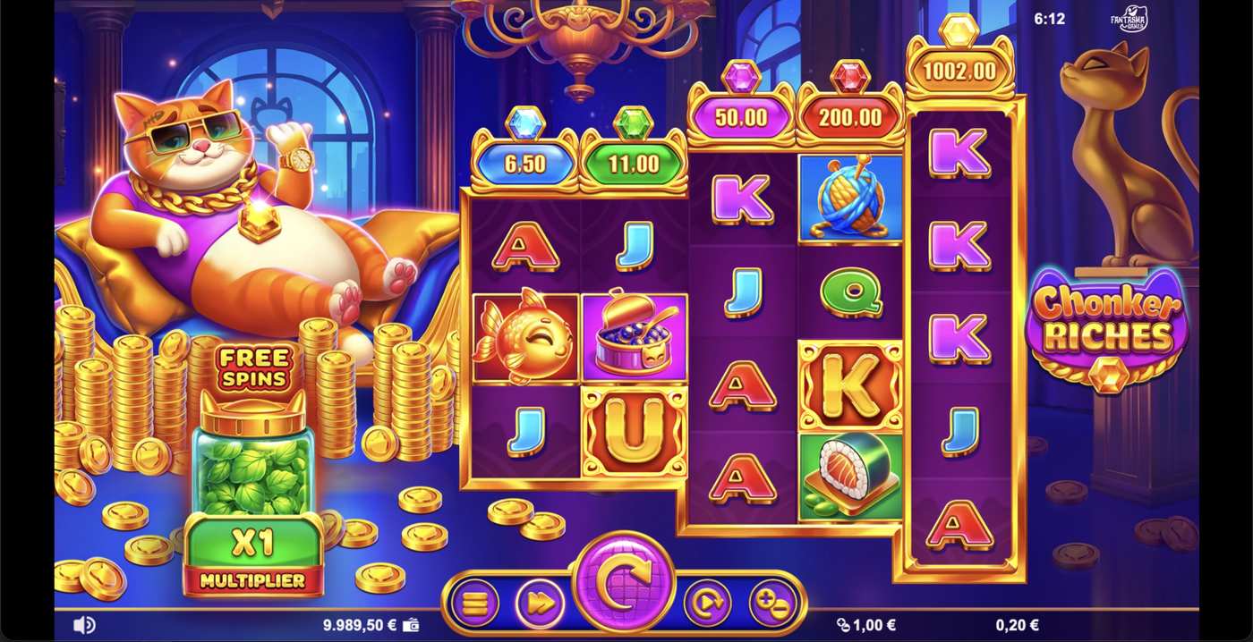 Chonker Riches: image of winning