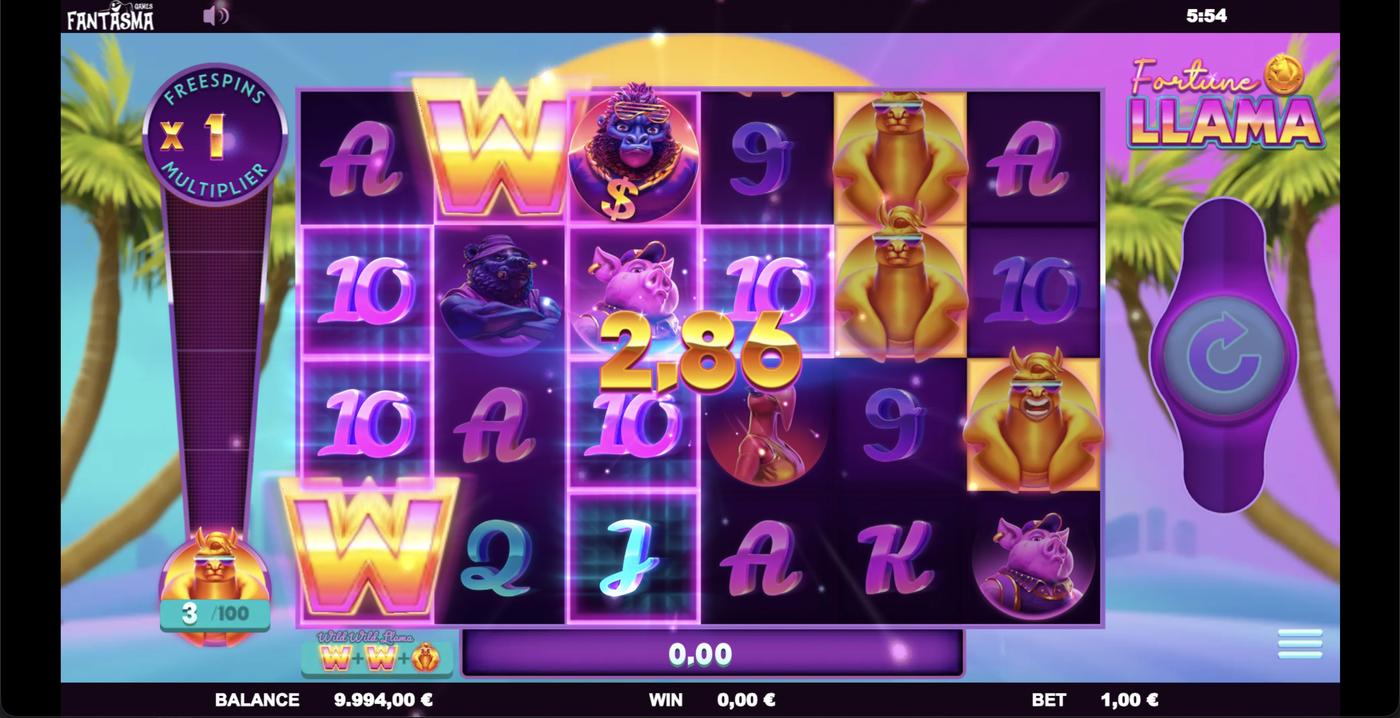 Fortune Llama: image of winning