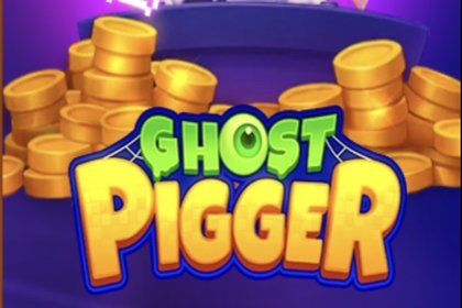 Ghost Pigger Online Slot Logo