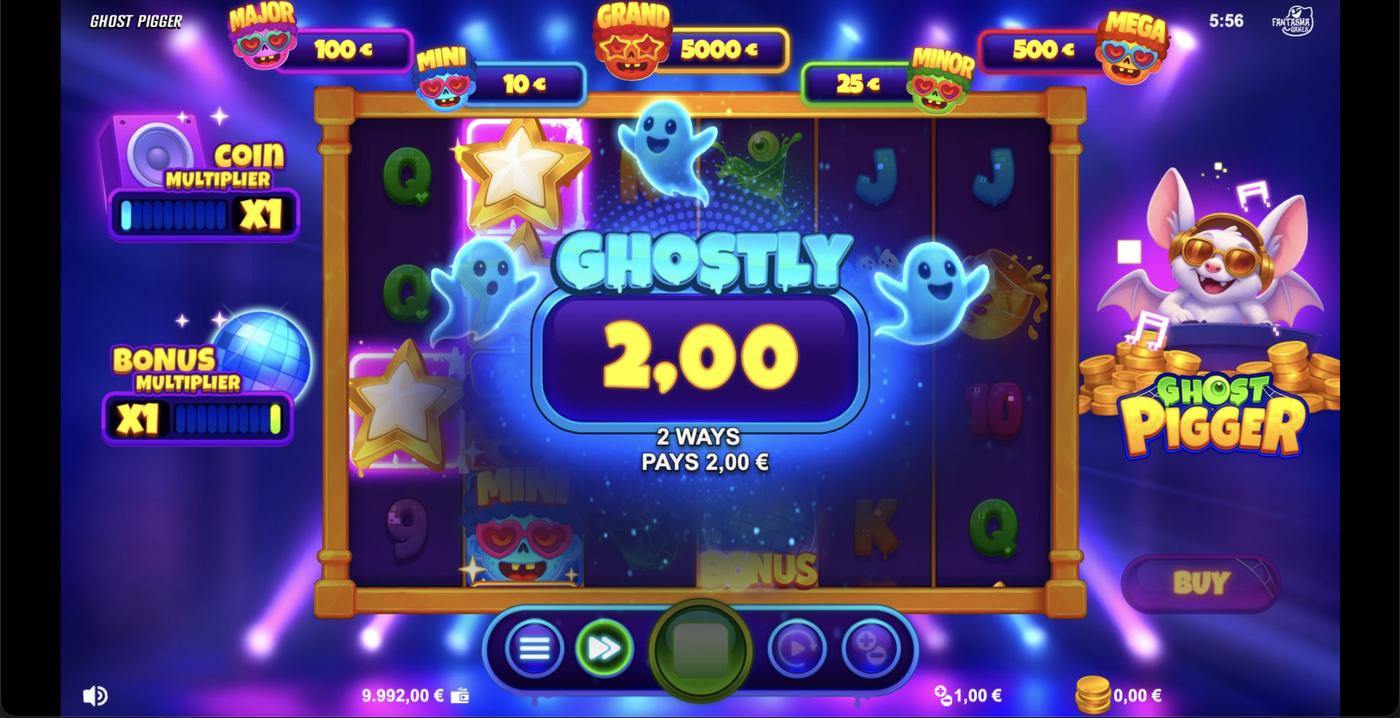 Ghost Pigger: image of winning