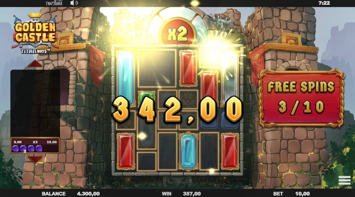 Golden Castle Titanways: image of winning