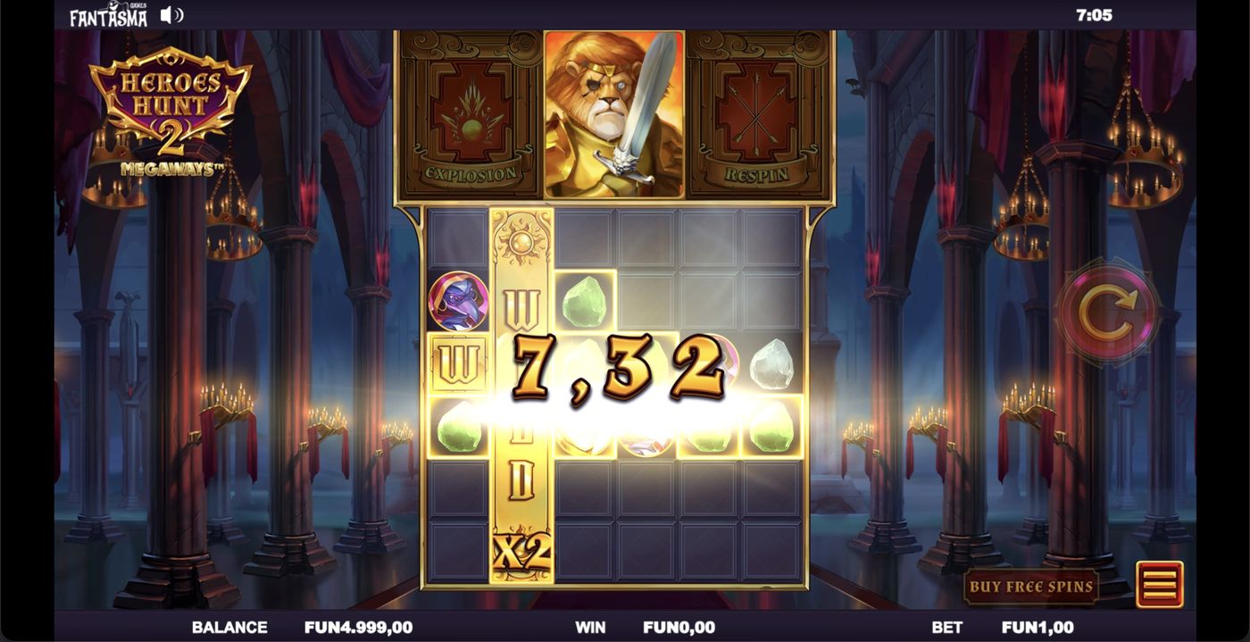 Heroes Hunt 2 Megaways: image of winning