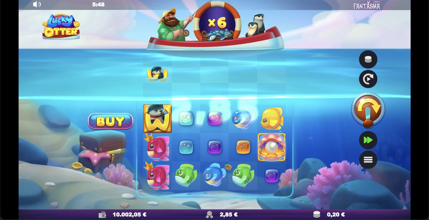 Lucky Otter: image of winning