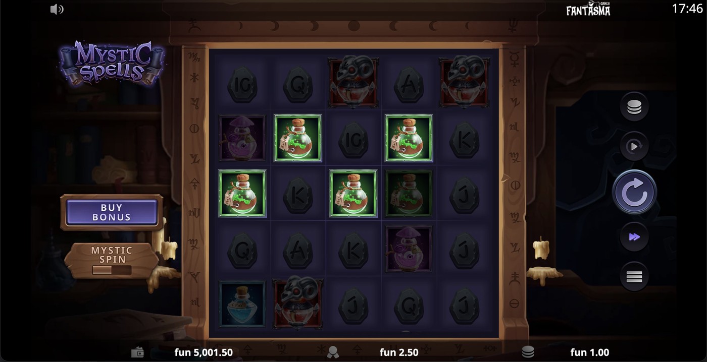 Mystic Spells: image of winning