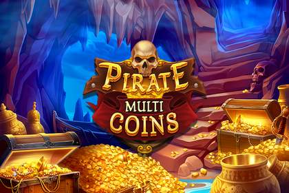 Pirate Multi Coins Online Slot Logo