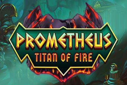 Prometheus Titan of Fire Online Slot Logo