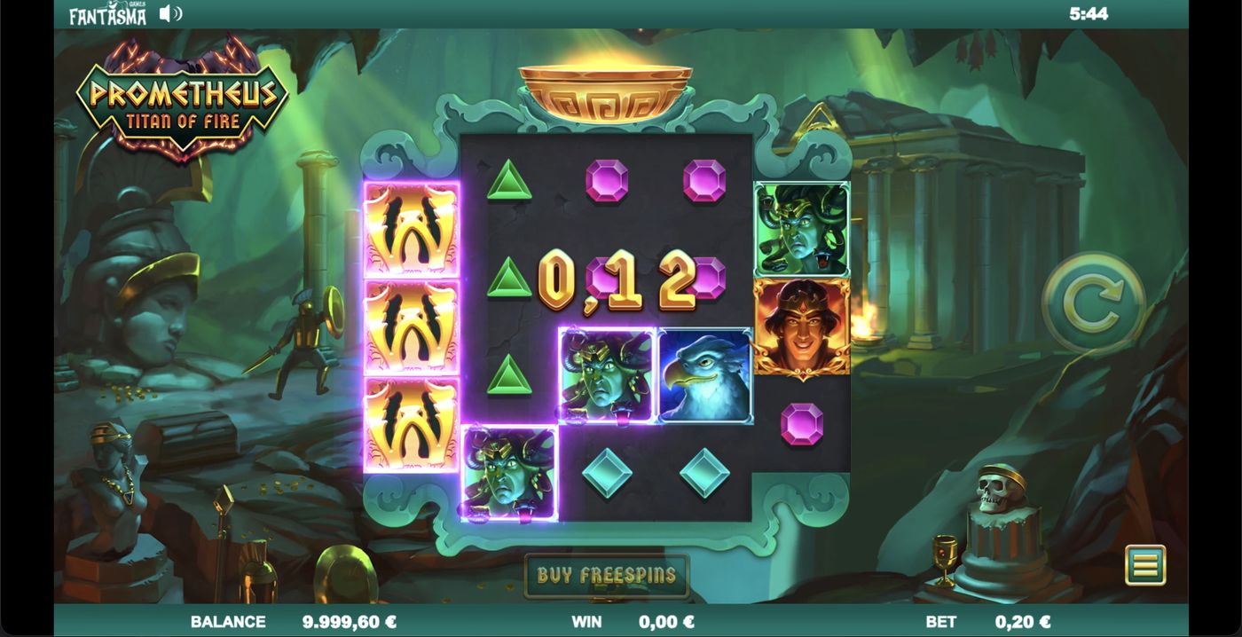 Prometheus Titan of Fire: image of winning
