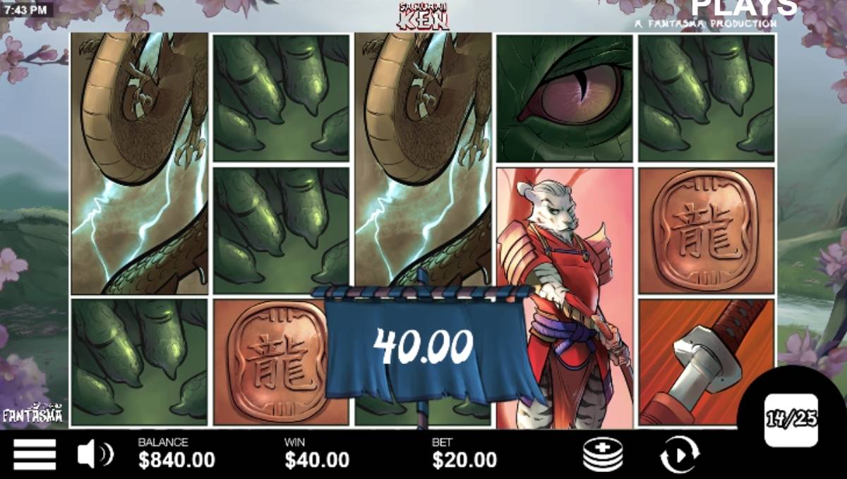 Samurai Ken: image of winning