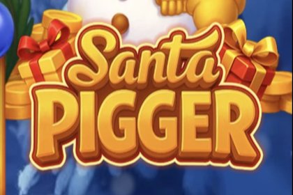 Santa Pigger Online Slot Logo