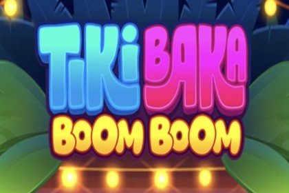 Tiki Baka Boom Boom Online Slot Logo