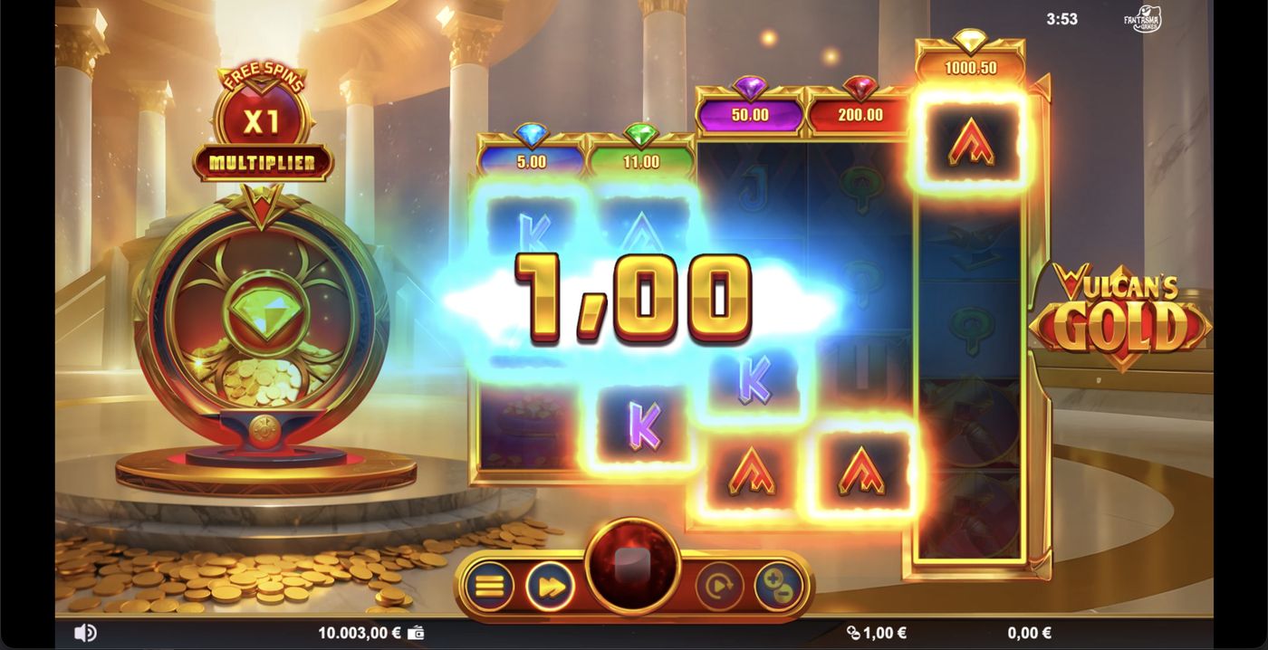 Vulcan's Gold: image of winning