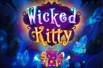 Wicked Kitty Online Slot Logo
