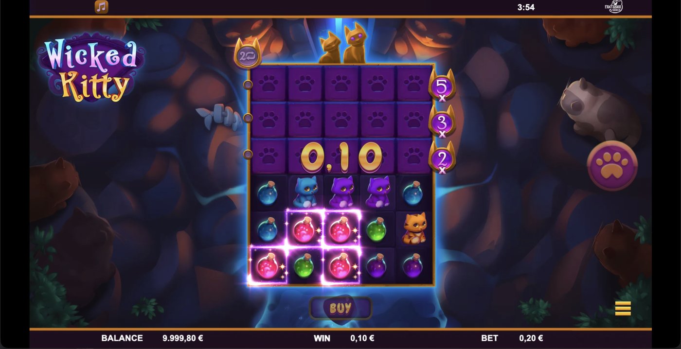 Wicked Kitty: image of winning