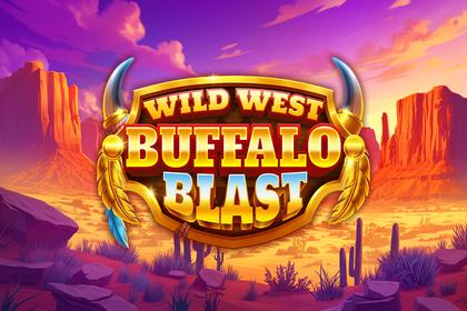 Wild West Buffalo Blast Online Slot Logo