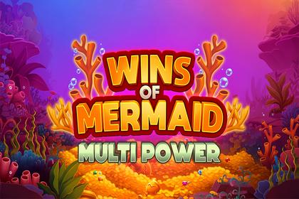 Wins of Mermaid Multipower Online Slot Logo