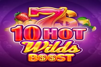 10 Hot Wilds Boost Online Slot Logo