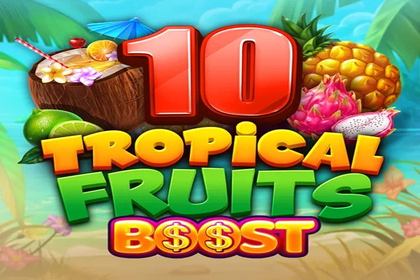 10 Tropical Fruits Boost Online Slot Logo