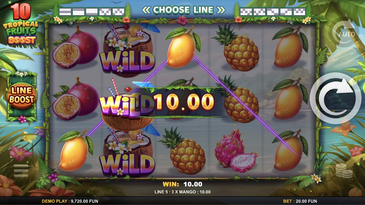 10 Tropical Fruits Boost: image of winning