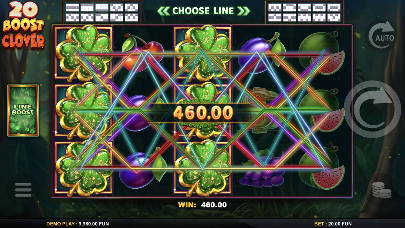 20 Boost Clover: image of winning