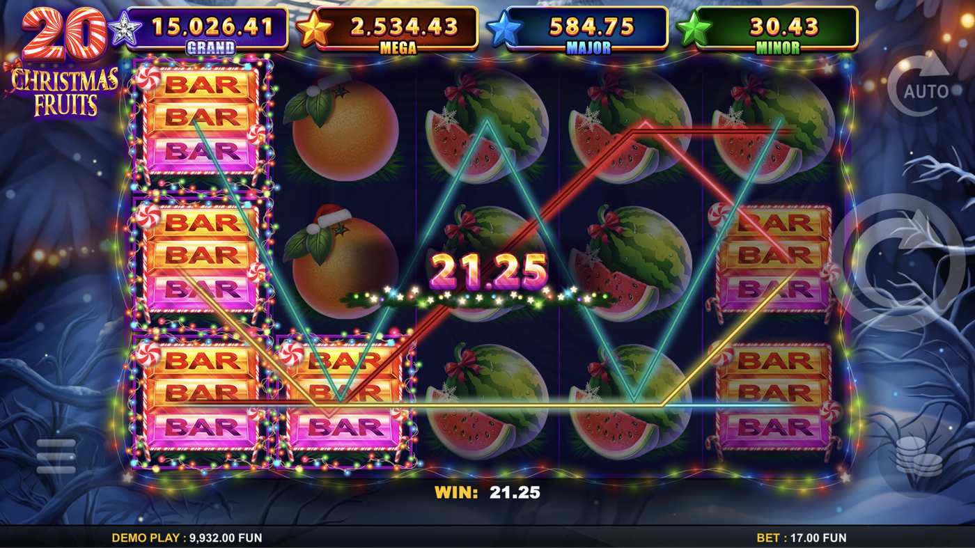 20 Christmas Fruits: image of winning