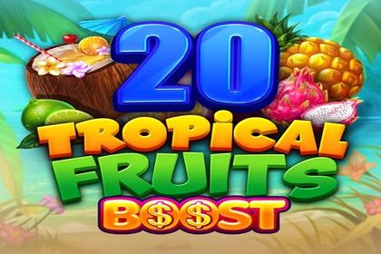 20 Tropical Fruits Boost Online Slot Logo