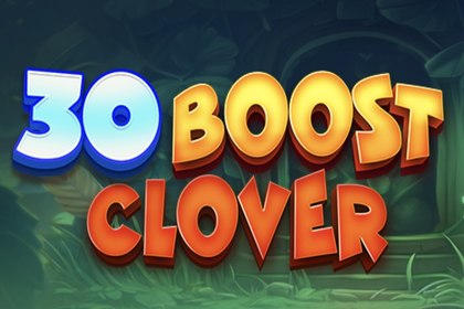 30 Boost Clover Online Slot Logo
