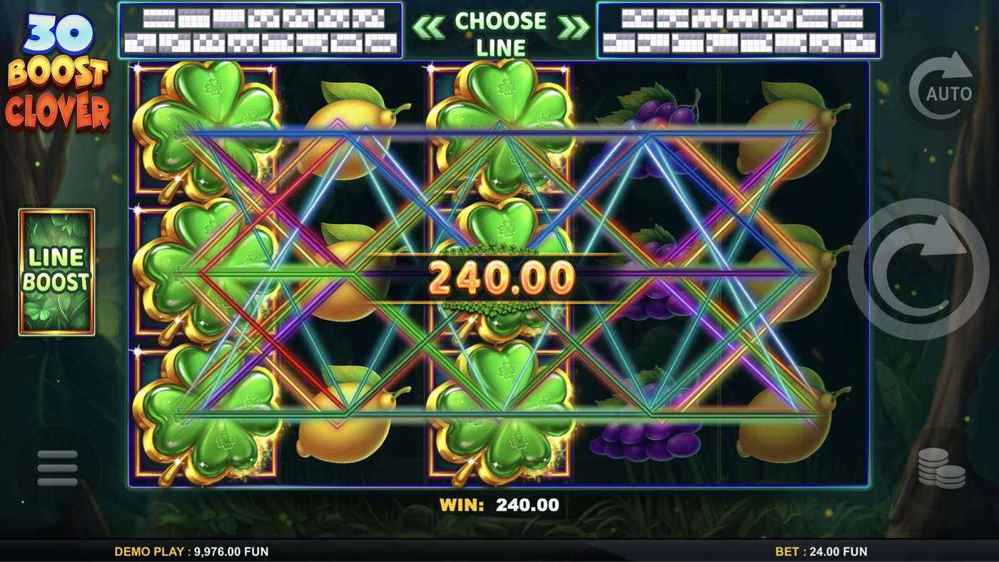 30 Boost Clover: image of winning