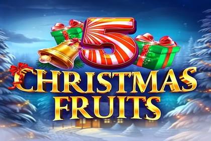 5 Christmas Fruits Online Slot Logo