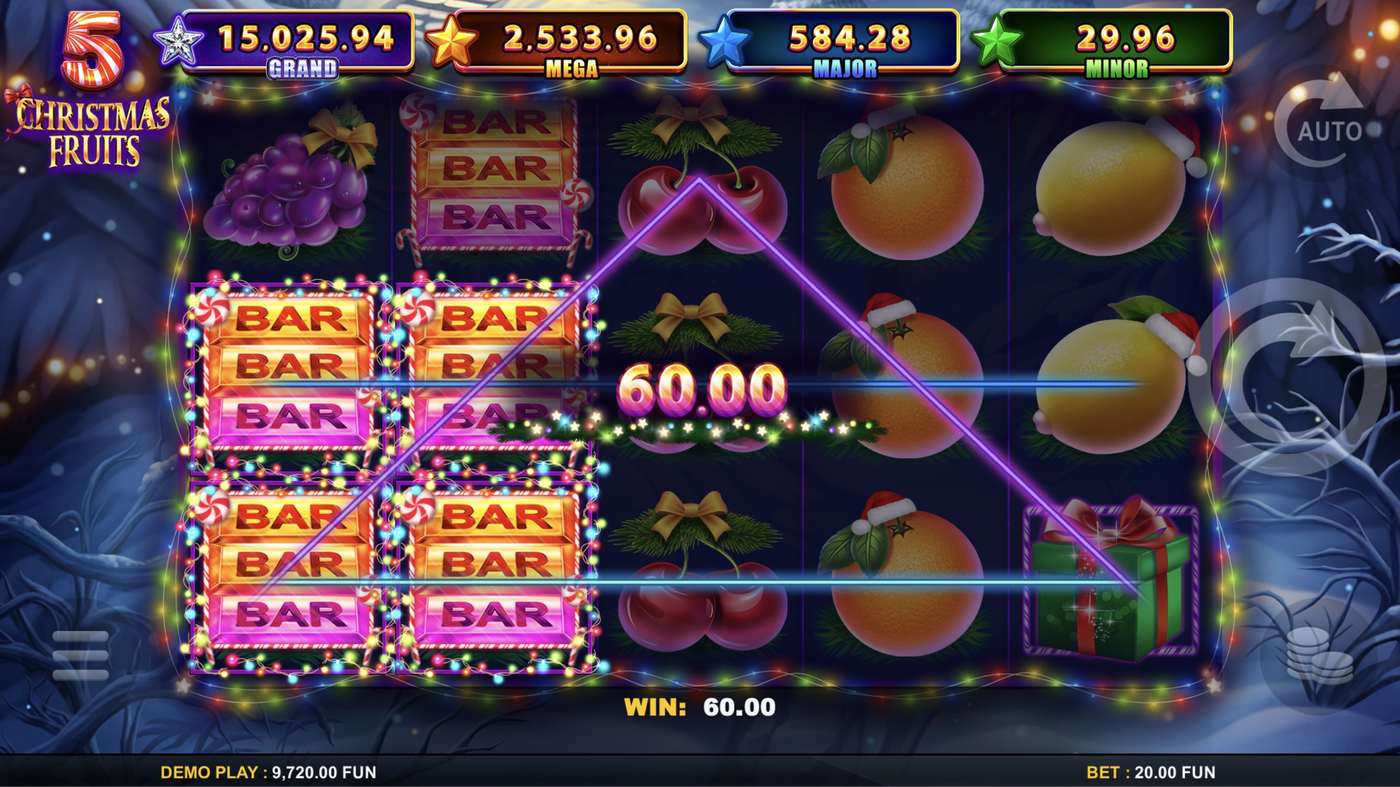 5 Christmas Fruits: image of winning