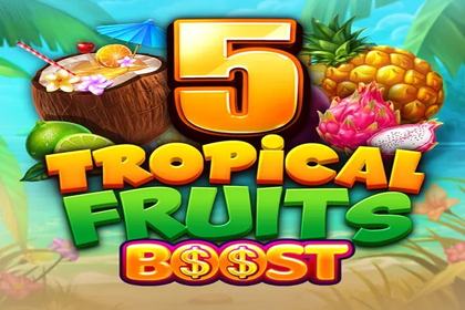 5 Tropical Fruits Boost Online Slot Logo