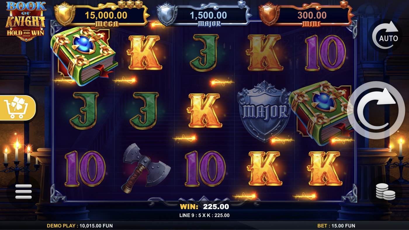 Book of Knight Hold and Win: image of winning