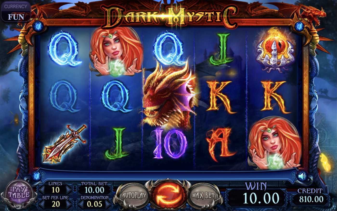 Dark Mystic: image of winning