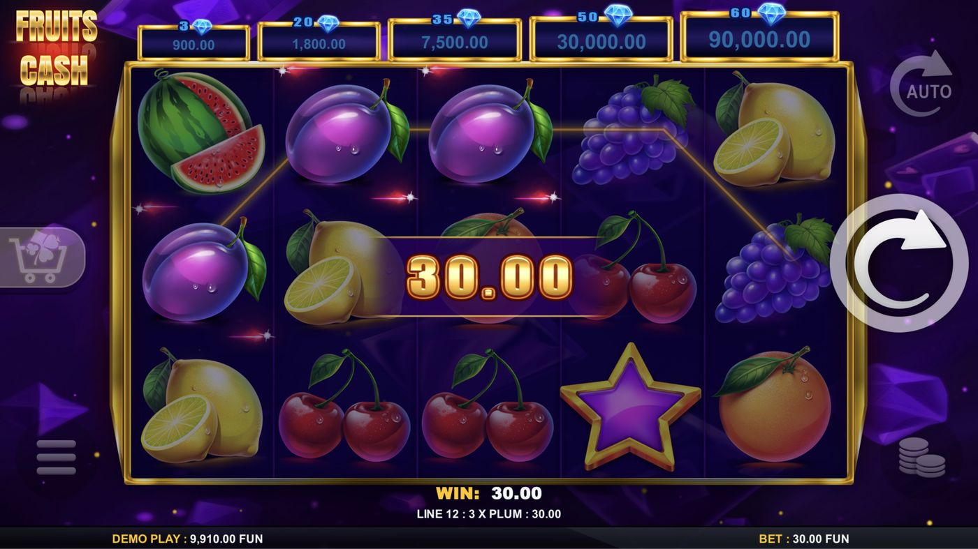 Fruit Cash: image of winning