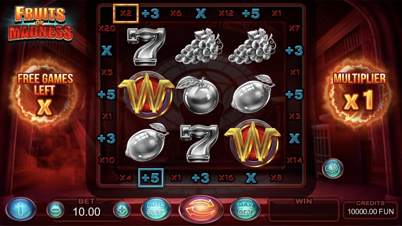 Fruits of Madness: image of main menu