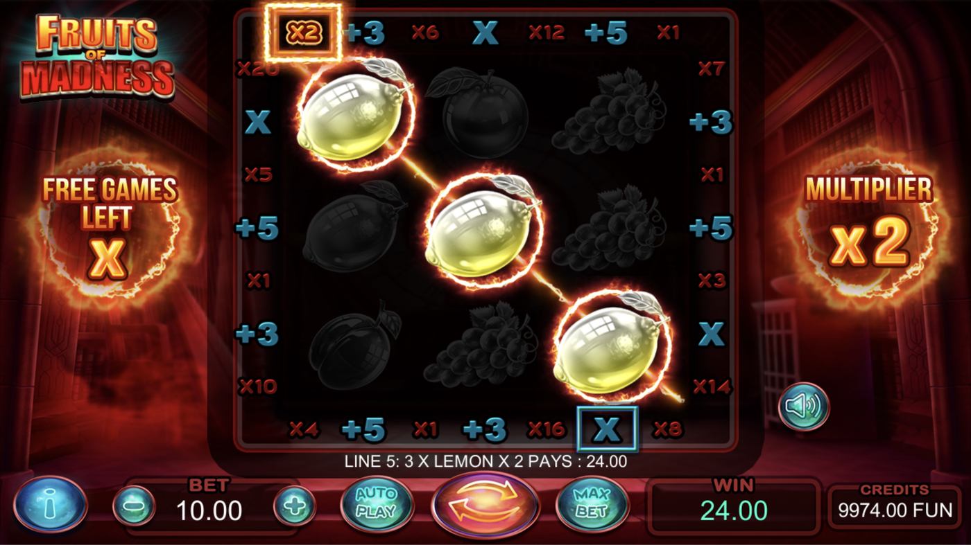 Fruits of Madness: image of winning
