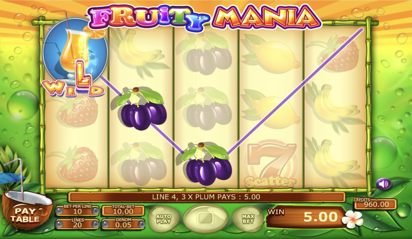 Fruity Mania: image of winning