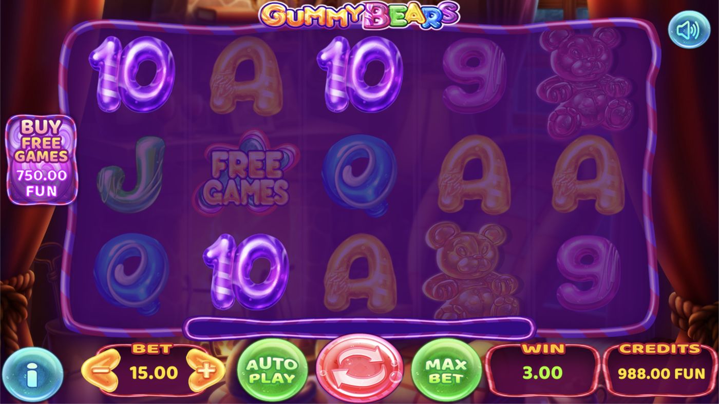Gummy Bears: image of winning