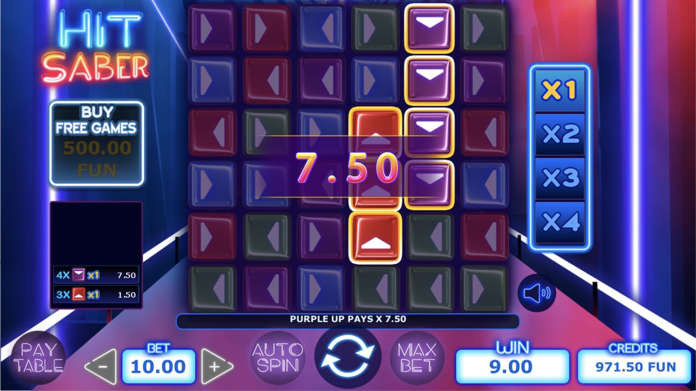 Hit Saber: image of winning