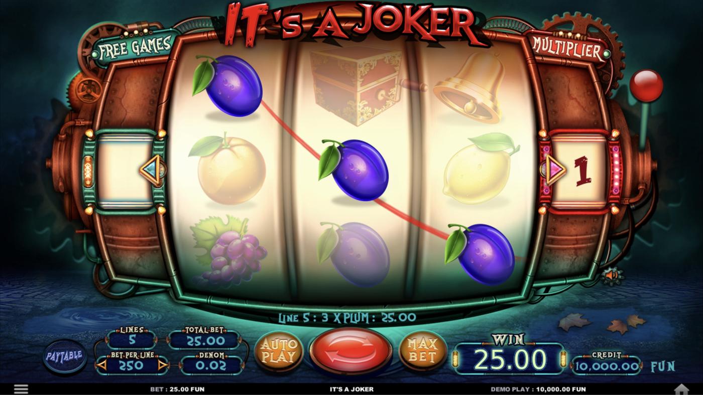 It's a Joker: image of winning