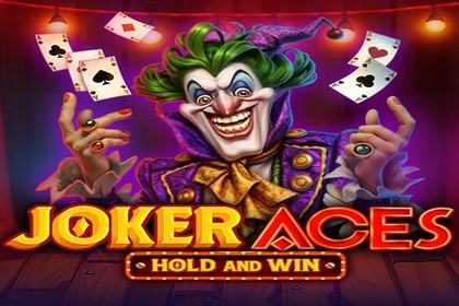 Joker Aces Hold and Win Online Slot Logo