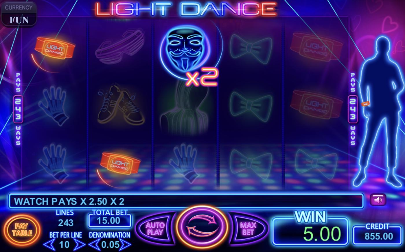 Light Dance: image of winning
