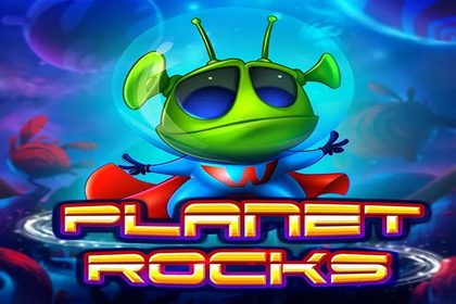 Planet Rocks Online Slot Logo