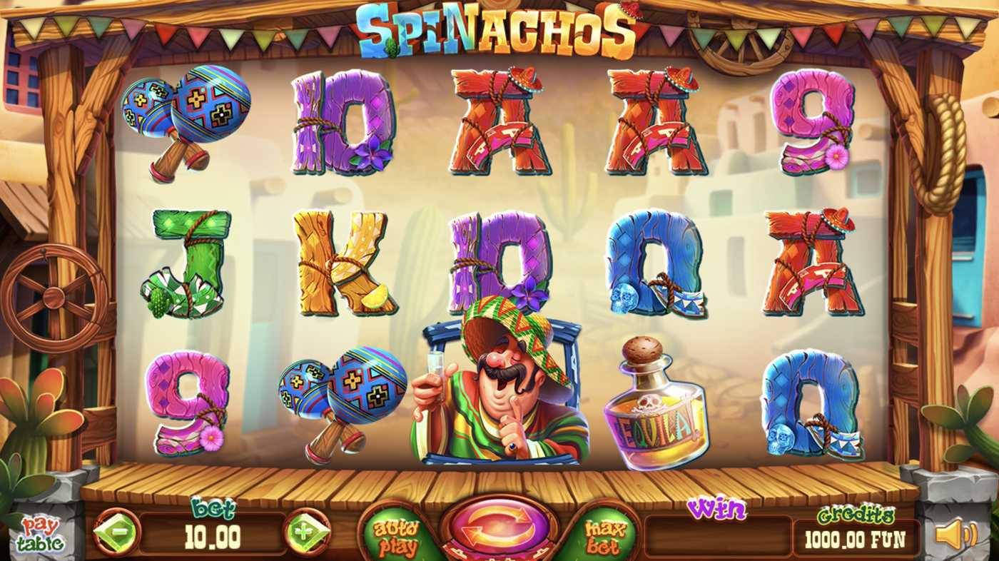 Spinachos: image of main menu