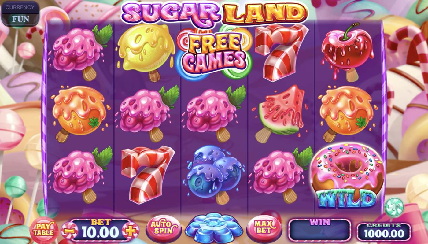 SugarLand: image of main menu