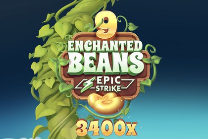 9 Enchanted Beans Online Slot Logo