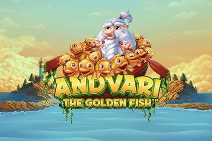 Andvari: The Golden Fish Online Slot Logo