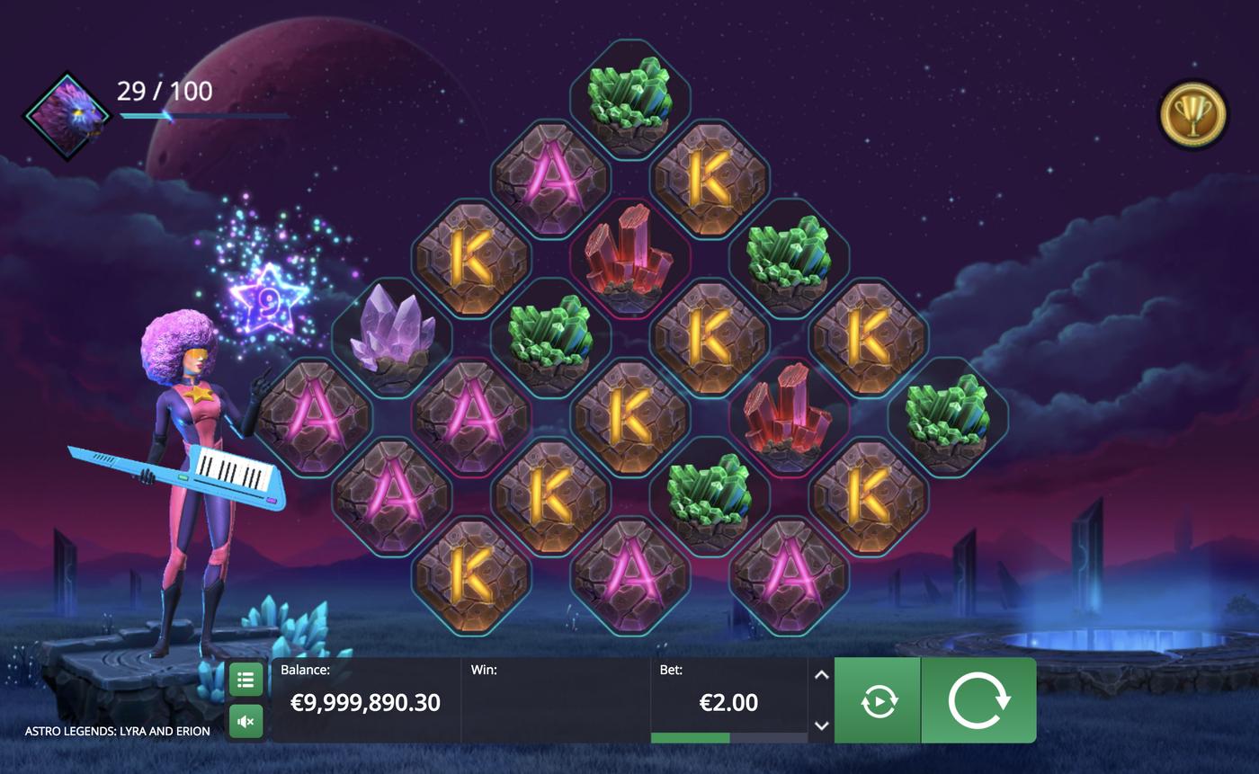 Astro Legends: Lyra and Erion: image of main menu